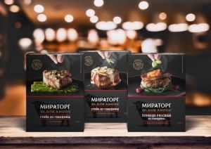 Otvetdesign разработал дизайн упаковки замороженных блюд из говядины "Мираторг"