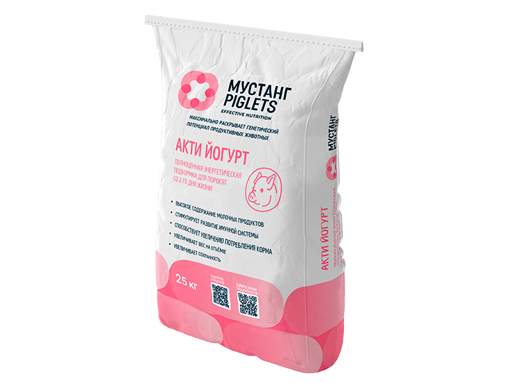 Акти Йогурт - полноценная энергетическая подкормка для поросят