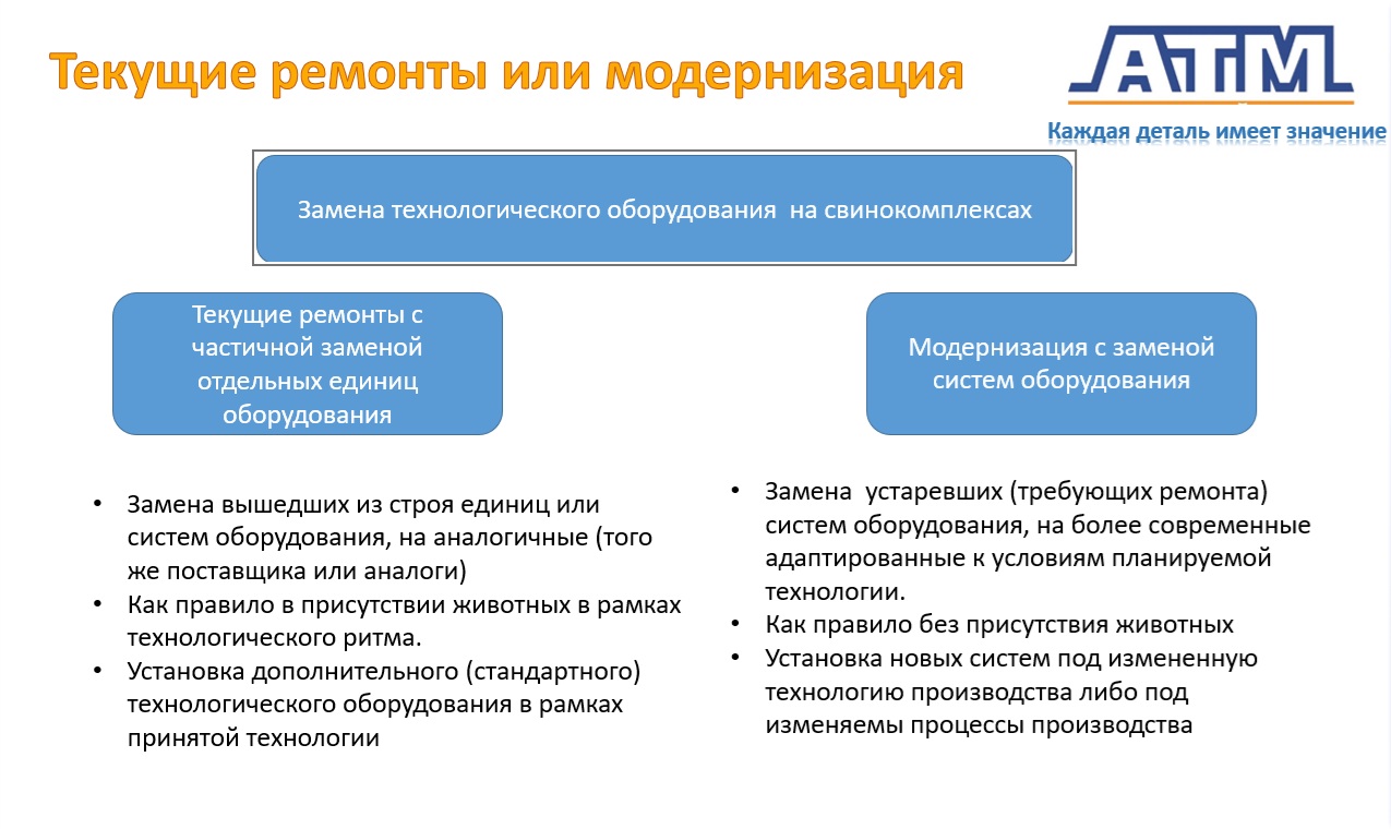 Замена технологического оборудования в свиноводстве: необходимость и перспективы