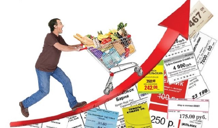 Инфляция в России: Цены на продовольственные товары продолжают расти