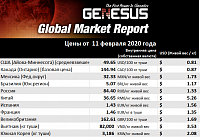 Genesus, обзор мировых рынков Китай, февраль 2020