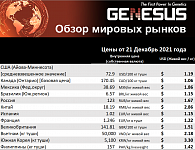 Genesus, обзор мировых рынков. Соединенные Штаты, декабрь 2021